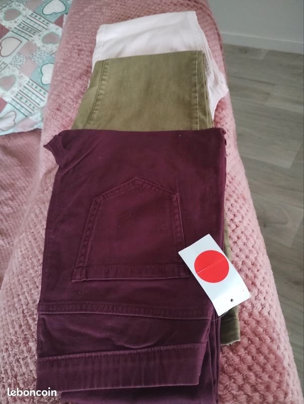 Pantalon femme coton.. (image 5)