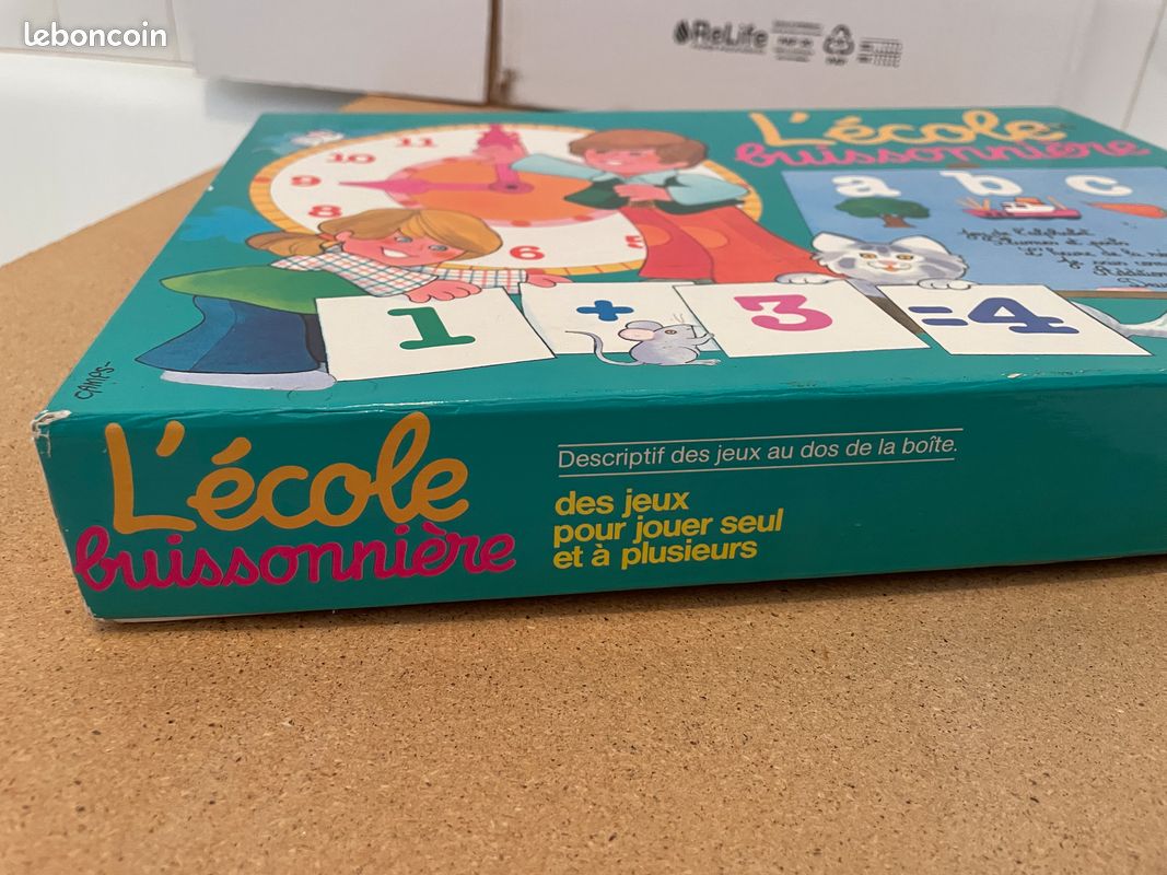 Jouet Miniature Transcar - École Buissonnière, Paris, Figurines Plastique (occasion)