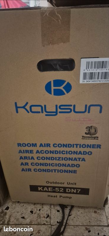UNITÉ INTERIEUR CLIMATISATION KAISUN KAY-35 DN5 R410a EUR 90,00 - FR