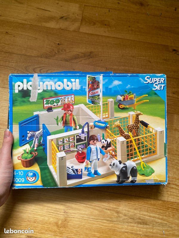 Playmobil vétérinaire du zoo 4009 Jeux Jouets