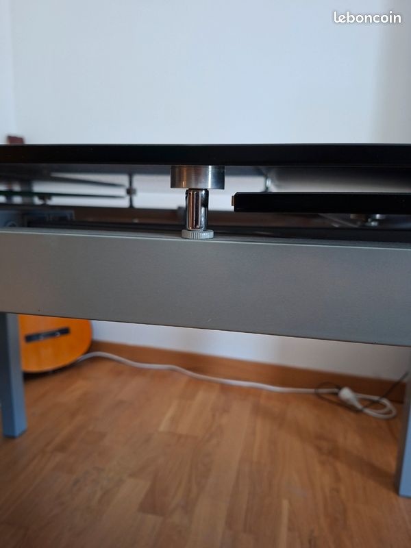 Table en verre avec rallonges et 4 chaises (image 3)