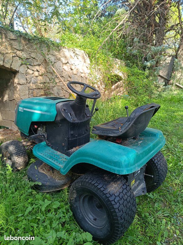 Tracteur tondeuse autoportée Mac Allister – fonctionnel (image 2)