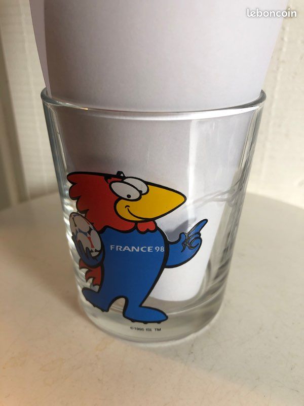 4 verres luminarc france vintage