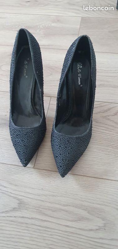 Talon noir a mini diamant noir (image 2)