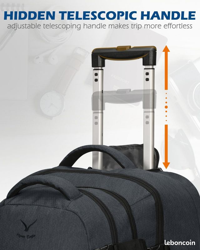 ensemble valises roulettes sacs à dos usb connect Hynes Eagle - Main Image