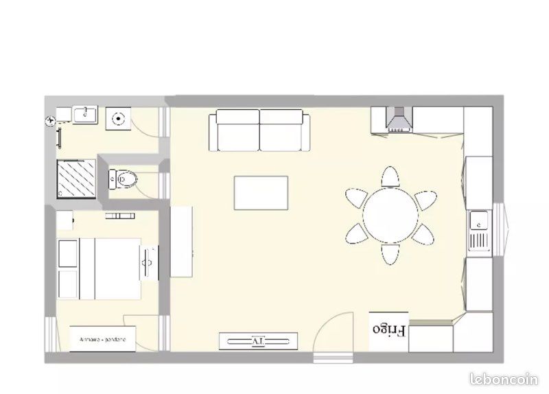 Appartement 2 pièces 40 m² · à Nice · 40 m² · 780 €/mois