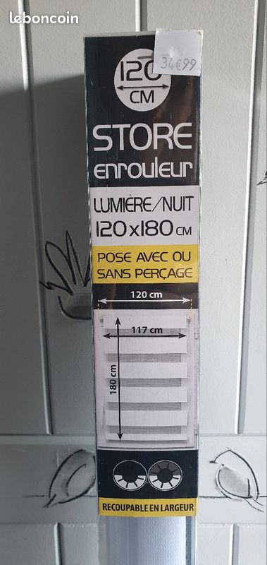 Store enrouleur lumière/nuit (image 1)