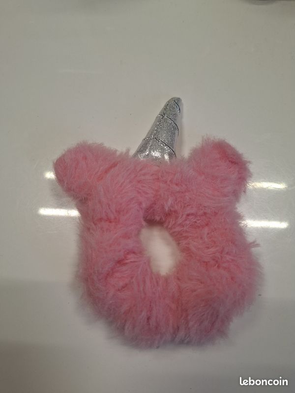 Chouchou enfant Licorne rose - ( Neuf ) - 5E (image 2)