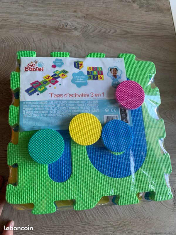Tapis d’activités 3 en 1 neuf (image 1)