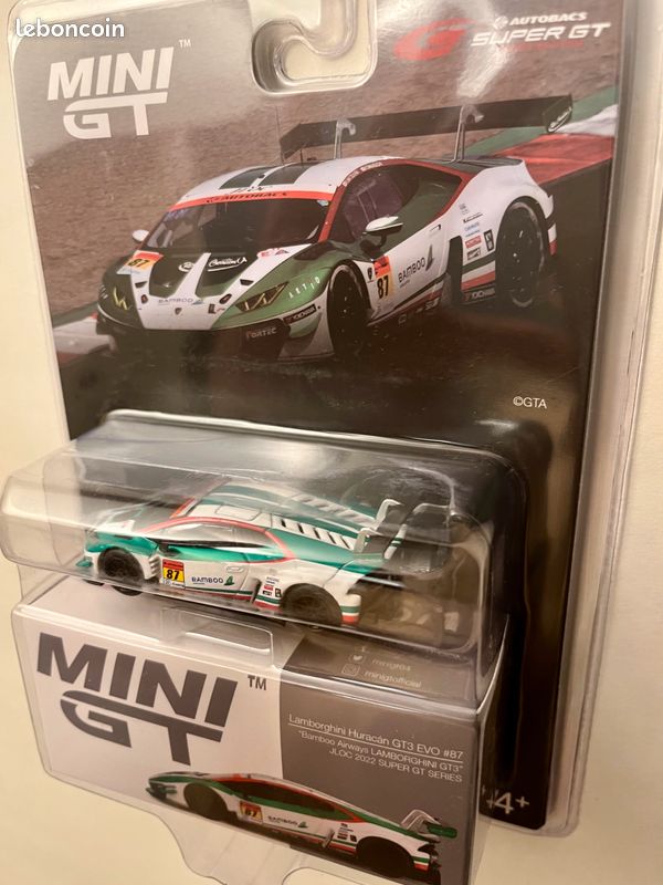 Lamborghini Huracan GT3 EVO #87 MiniGT (image 4)