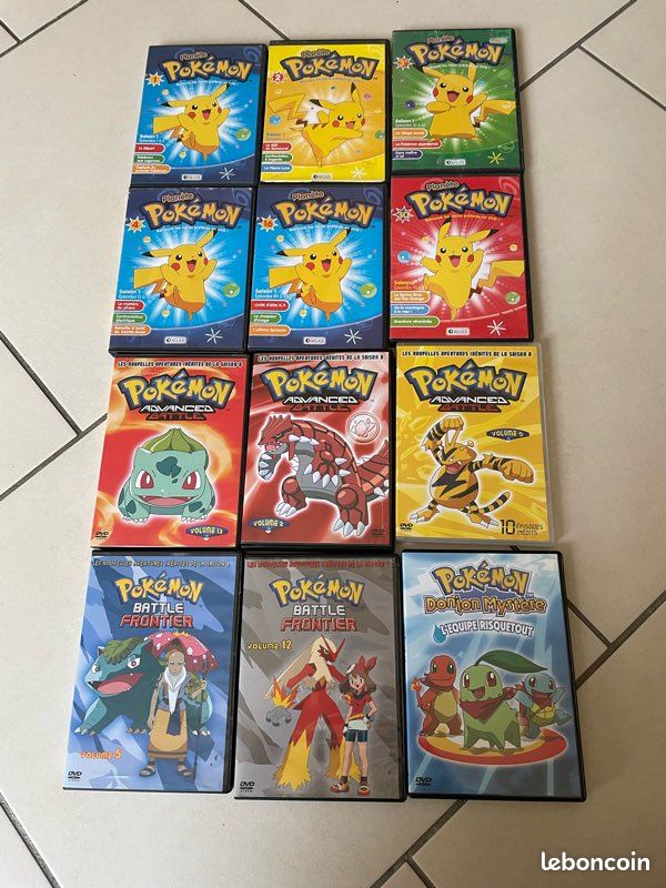 Lot dvd Pokemon (image 1)