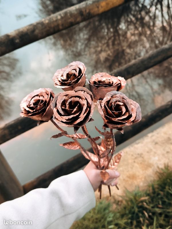 Roses en cuivre (image 3)