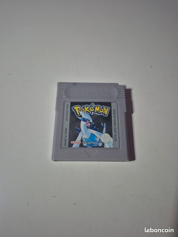 🎮 Pokemon Argent (ESP) - Nintendo Game Boy (100% Original) (image 1)