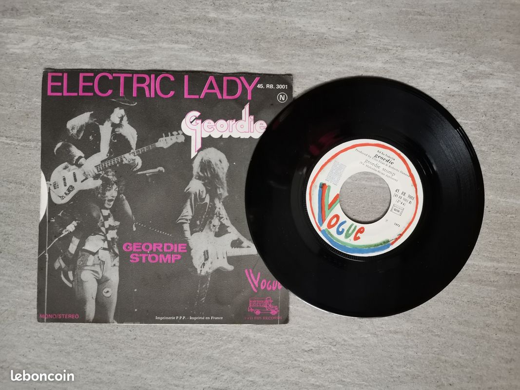 45T GEORDIE / Electric lady (image 2)