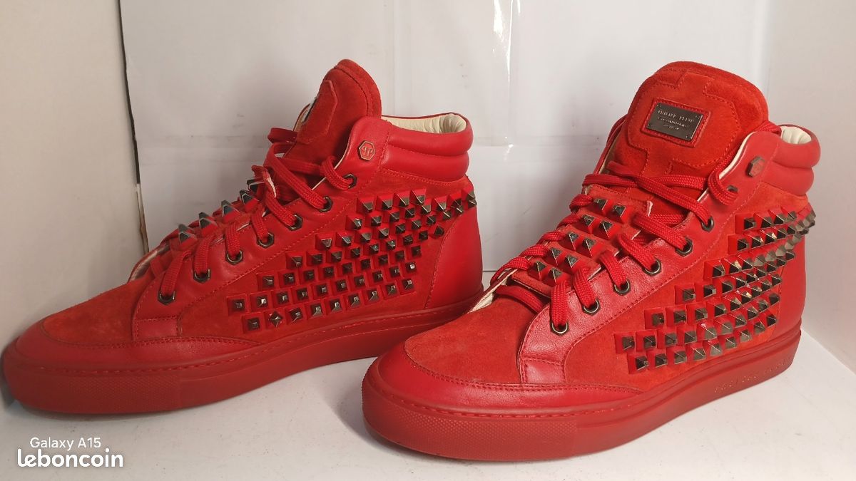 Basket montante phillip plein Chaussures