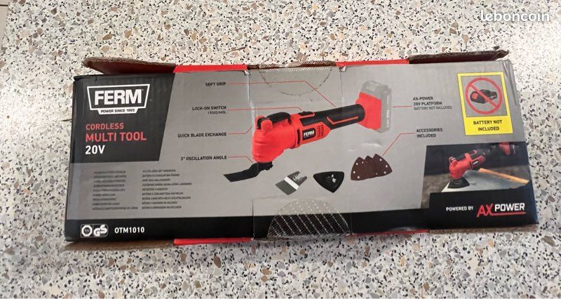 Ferm cordless multi tool 20v (image 2)