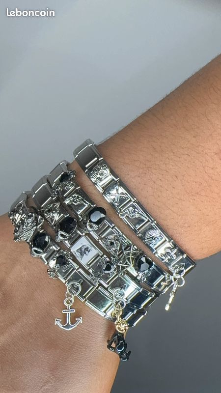 Bracelet italiens charms pour homme (image 1)