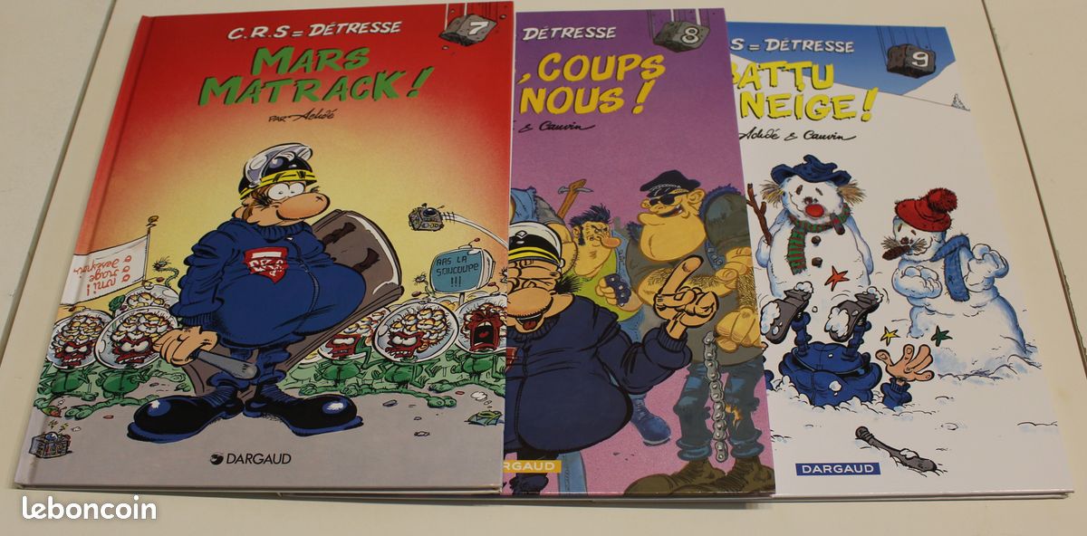 BD Crs = Détresse - Tomes 7 à 9 (image 1)