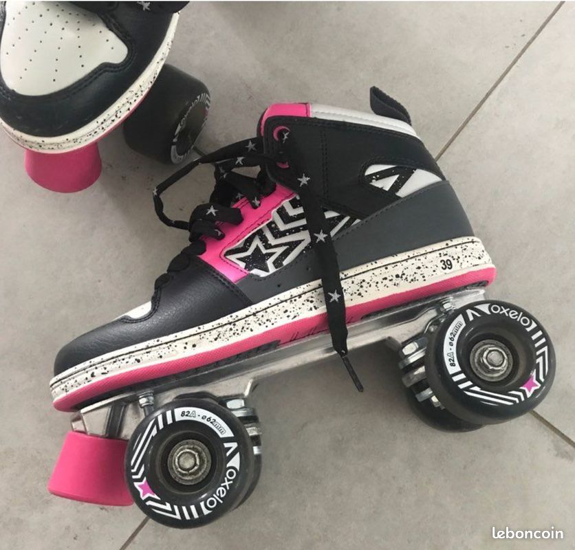 Oxelo Roue Roller Quad Decathlon Roller Roues Oxelo Decathlon