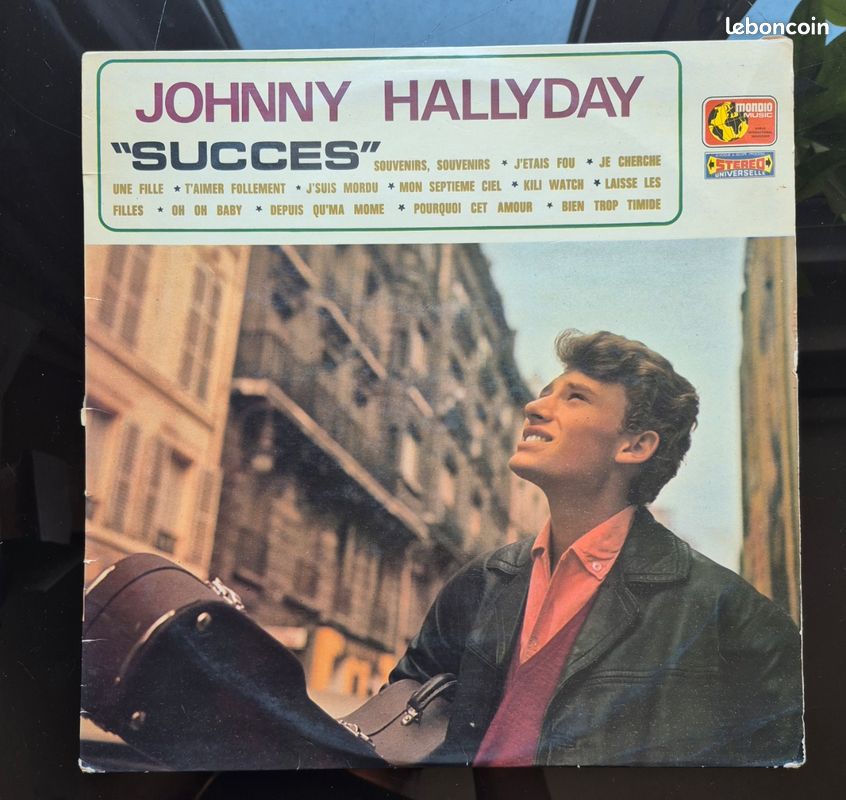 Vinyle 33t Johnny Hallyday "succes" (image 1)