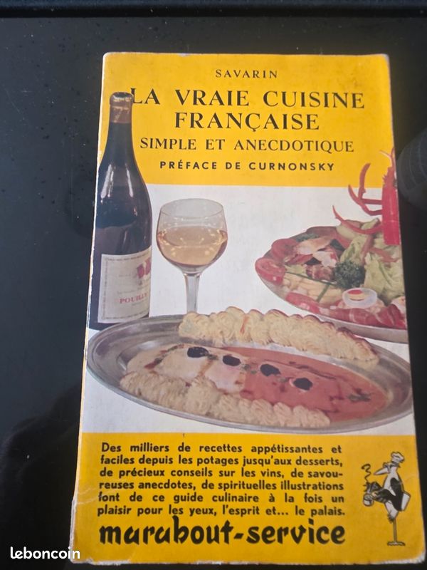 La vraie cuisine Française-Robert J. Courtine dirt Savarin (image 1)