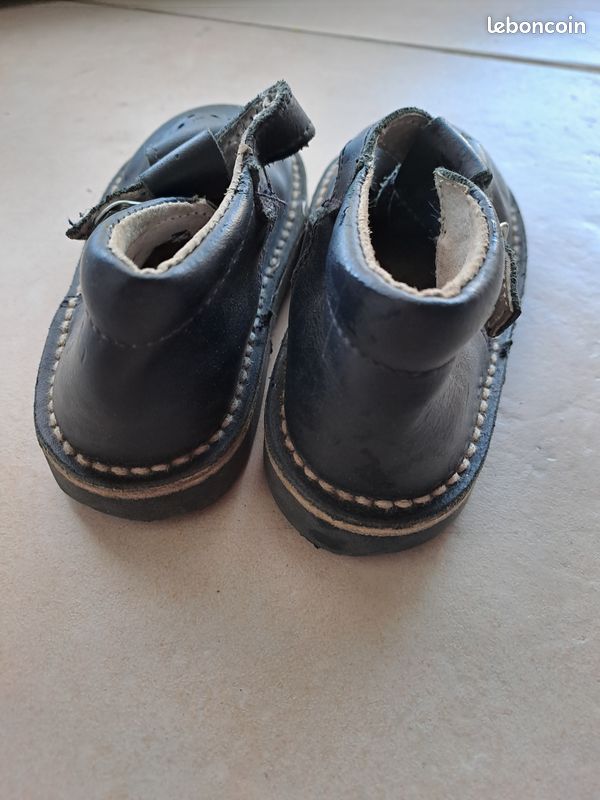 Vintage Chaussures Salomé 25 marine (image 2)