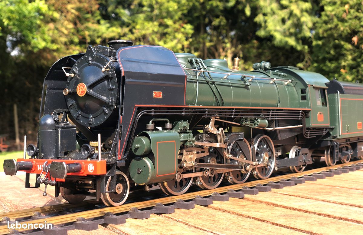 Locomotive à Vapeur 141 R 1106 SNCF – Fulgurex – Échelle 0 – Laiton – Édition Limitée
