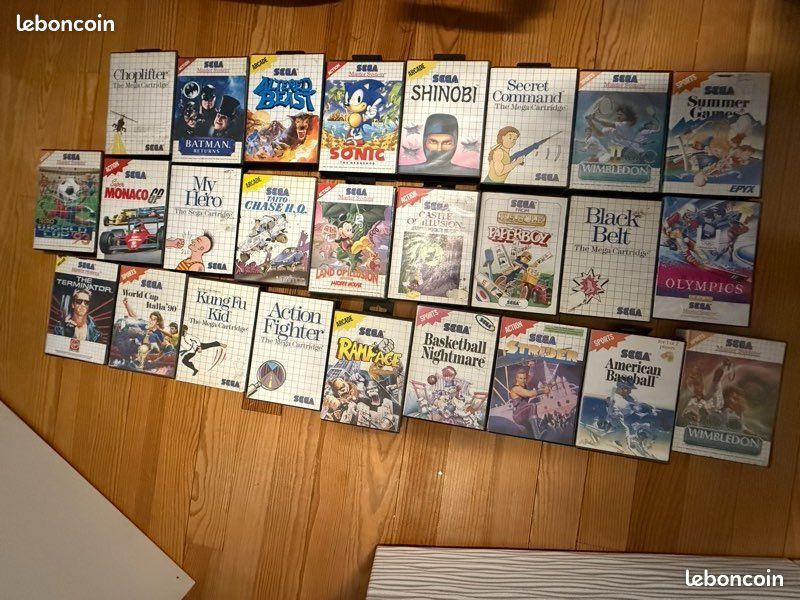 Jeu Sega Master System Sonic The Hedgehog 2 [Complet] - Jeux vidéo