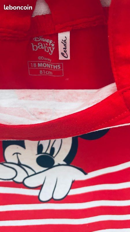 Combishort ete Minnie 18 mois (image 4)