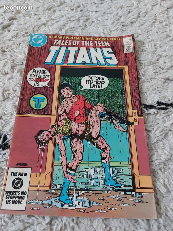 Lot de 6 comics VO DC Tales of the teen titans (image 2)