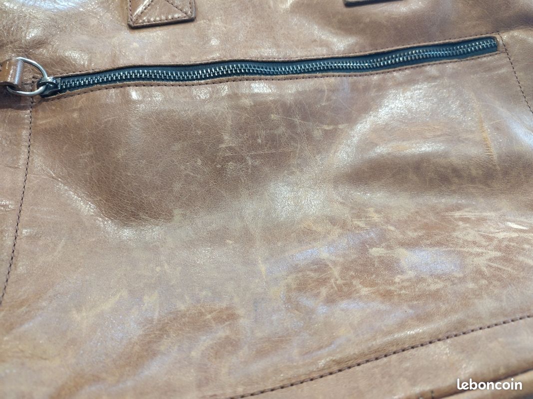 Sacoche cuir Minelli vintage (image 12)
