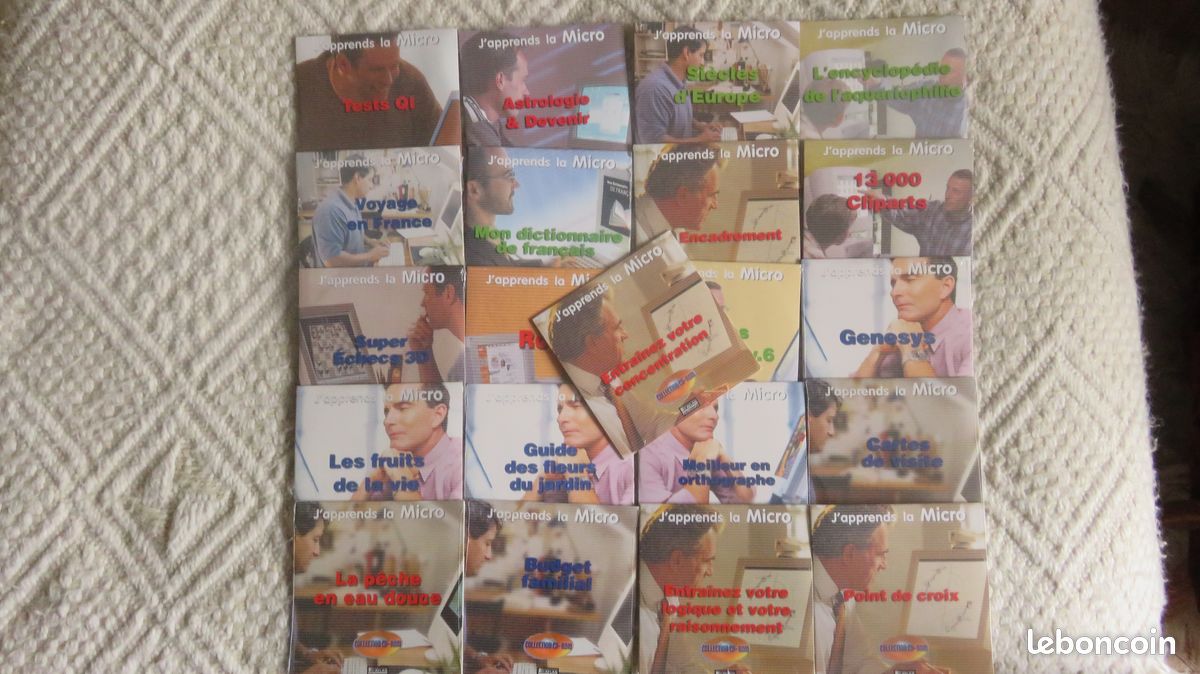 21 CD-ROM : j'apprends la Micro : lot N°2 (image 1)