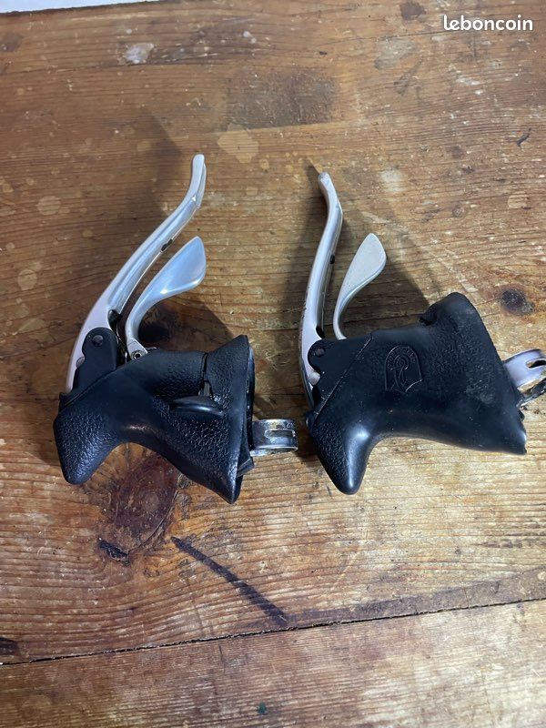 Levier De Frein Campagnolo Athena Aero Années 90 – Argent, Sans Capot – Gauche Ou Droit