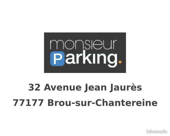 Parking/box Brou-sur-Chantereine