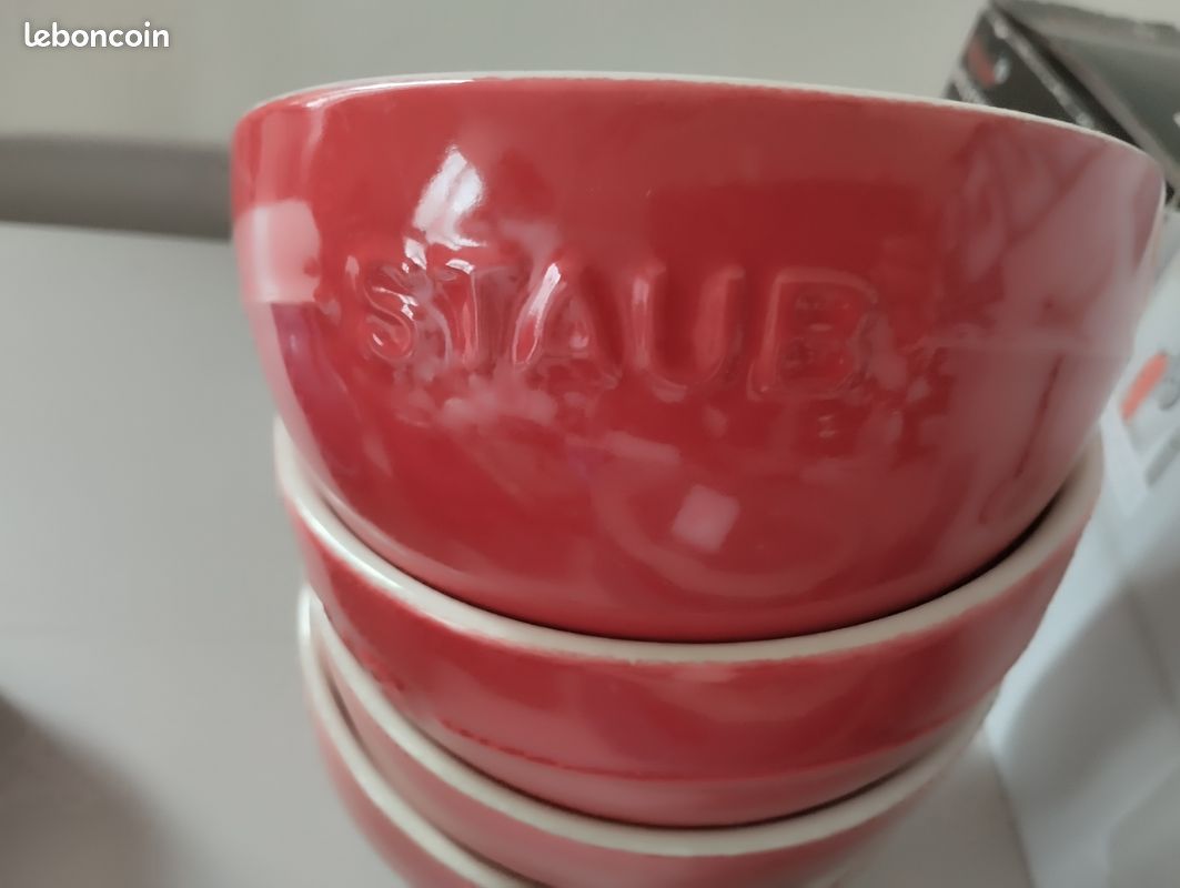 4 bols STAUB en céramique - NEUF (image 2)