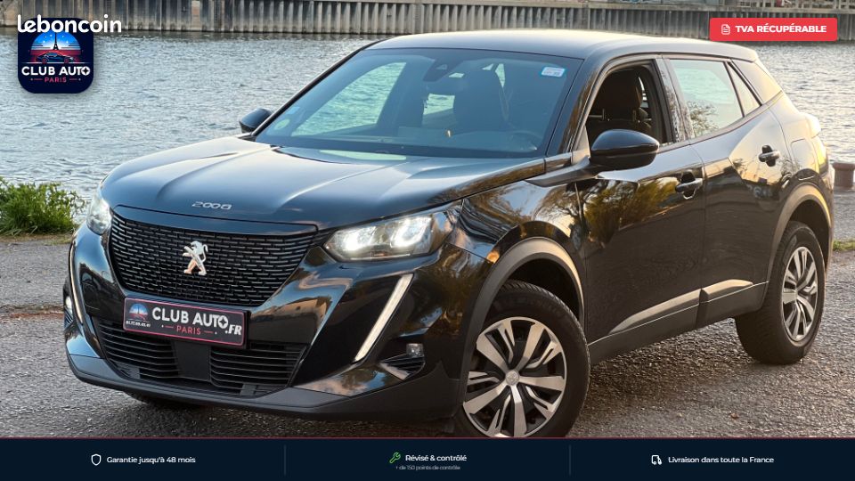 PEUGEOT 2008 BlueHDi 130 EAT8 ACTIVE BUSINESS - ENTRETIEN COMPLET - EXCELLENT ETAT - TVA RECUPERABLE - BOITE AUTO (image 1)