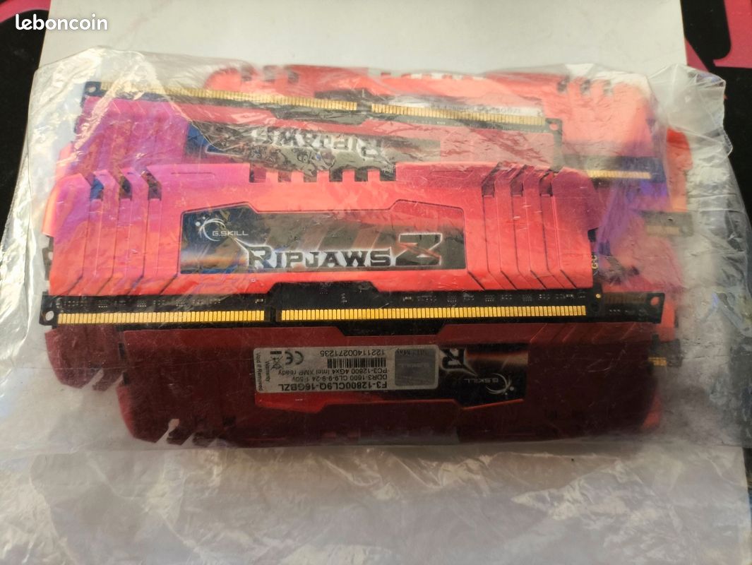 Barrettes mémoire Kingston KHX1600C9D3K2/4GX Mémoire RAM DDR3 160
