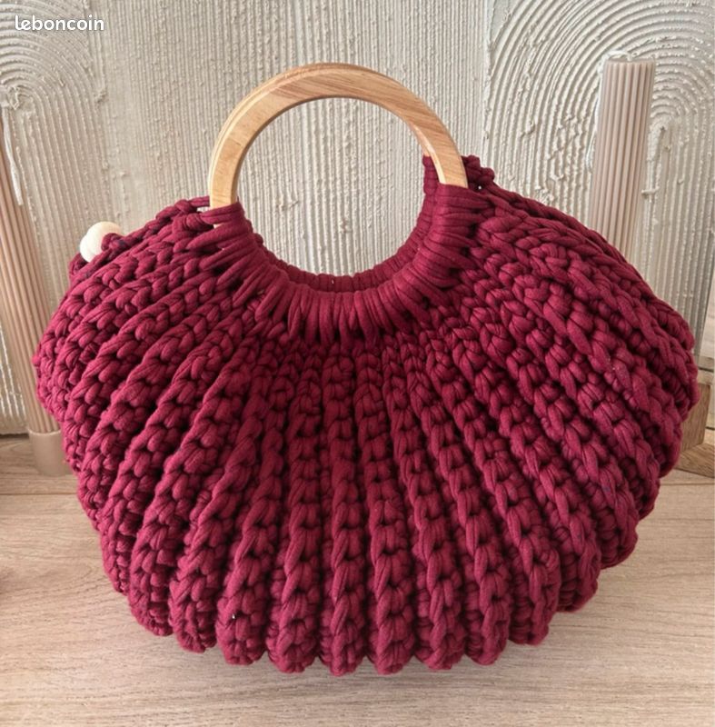 Laine Tricoter Un Sac Ã Main Tuto Sac En Laine Tricot Sac Au