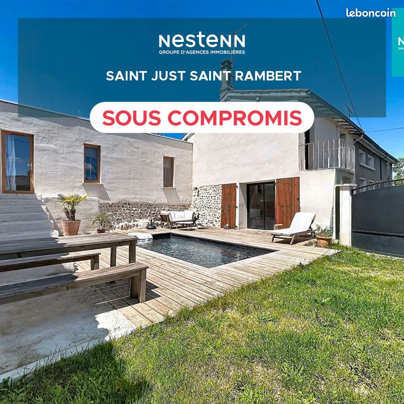 Maison 4 pièces 100 m² · à Saint-Just-Saint-Rambert · 100 m² · 329 000 €