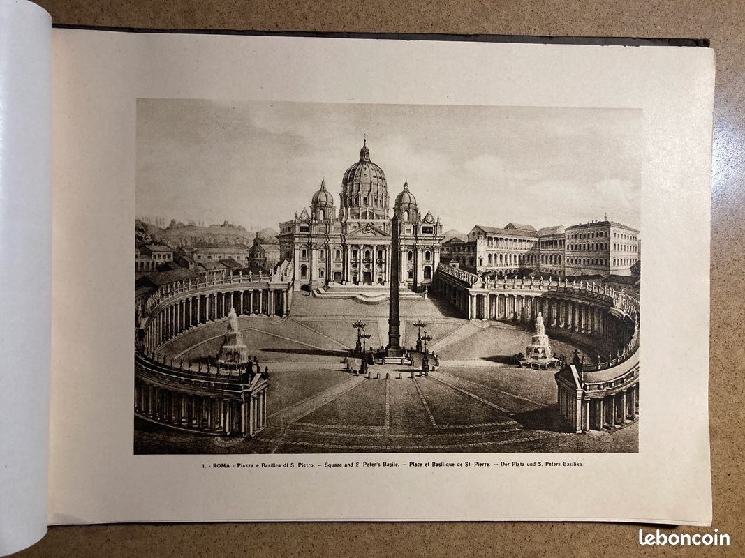 RICORDO DI ROMA Carnet souvenir Italie Rome Photos dépliantes