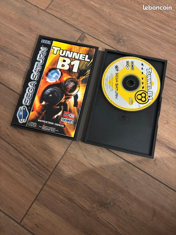 Tunnel B1 Sur Sega Saturn - Complet (boîte, Manuel, Disque) - Bon état
