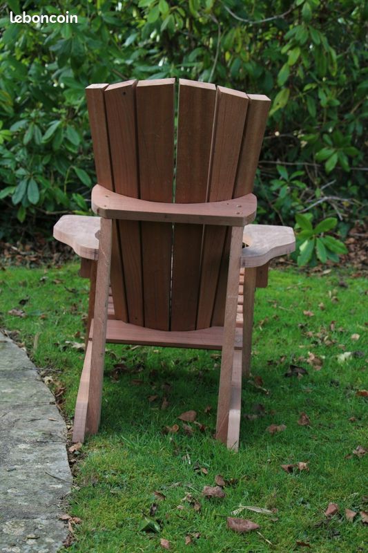 FAUTEUIL CANADIEN TERRASSE dit ADIRONDACK pour ENFANT (image 6)