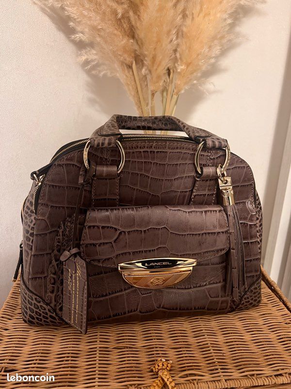 Lancel Adjani Sac à main en crocodile Accessoires Bagagerie - Main Image