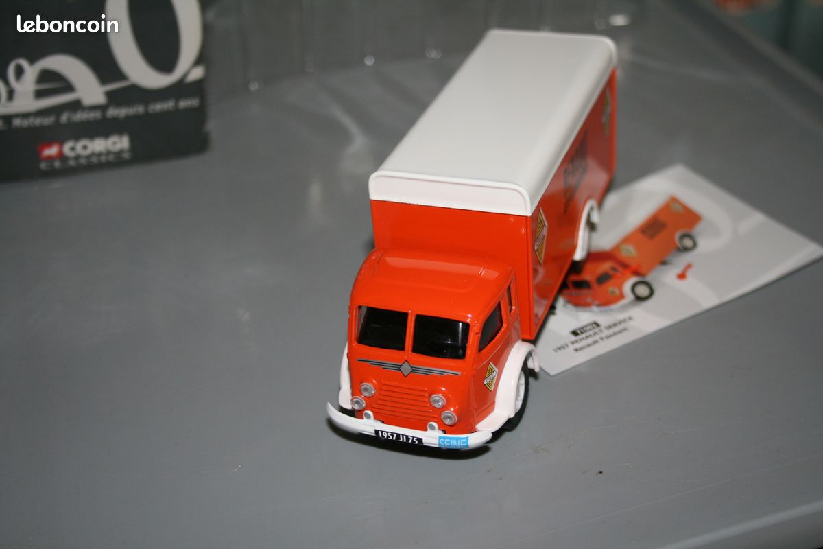 Miniature Corgi Heritage Renault Faineant Fourgon Pschitt - 1/50 - Comme Neuve