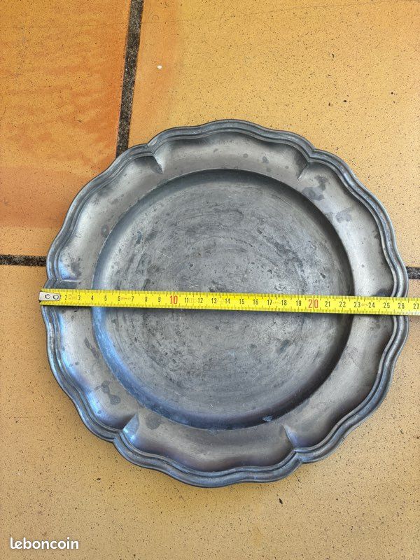 Lot antiquités en étain (image 10)