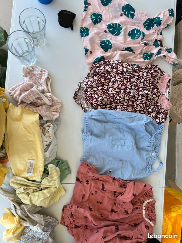 Lot vêtements bébé 0-12 mois (image 1)