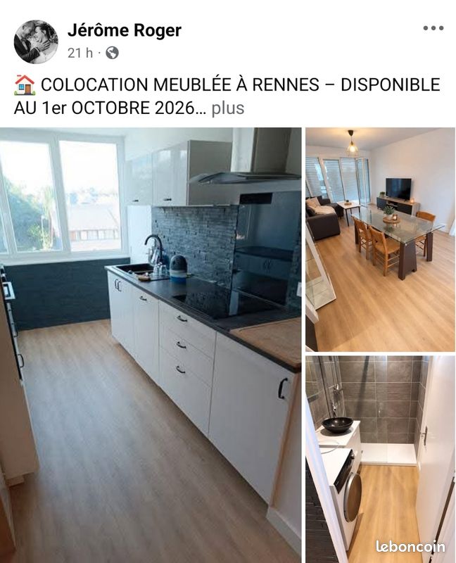 Appartement 3 pièces 70 m² · à Rennes · 70 m² · 460 €/mois