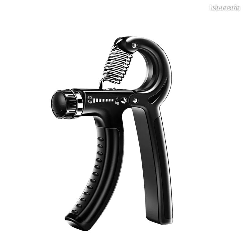 ALPHASKIN Entraîneur De Mains Et Doigts Réglable 5-60 Kg - Lot De 2 Ou 5 - Musculation Avant-Bras & Poignet