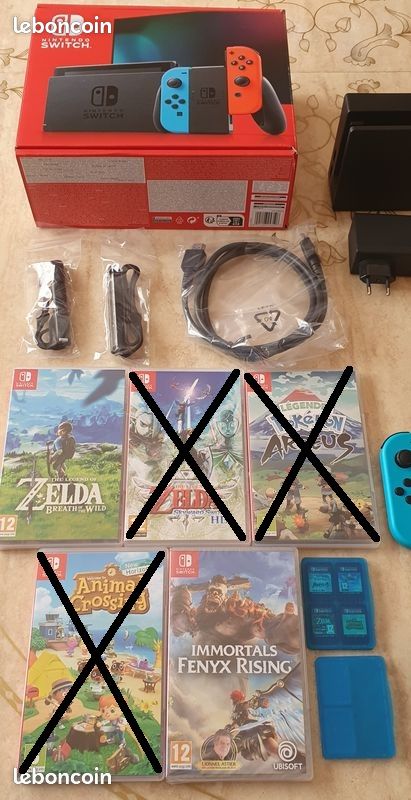 Pack Nintendo Switch V3 + Jeux & Accessoires (image 2)