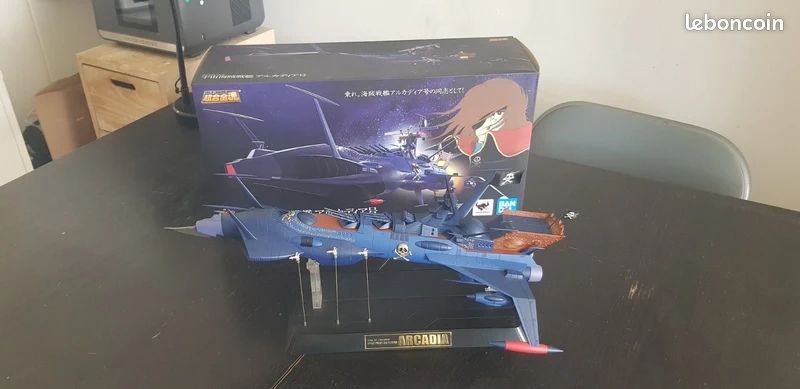 Bandai albator harlock atlantis acradia gx-93 soul of chogokin (image 1)